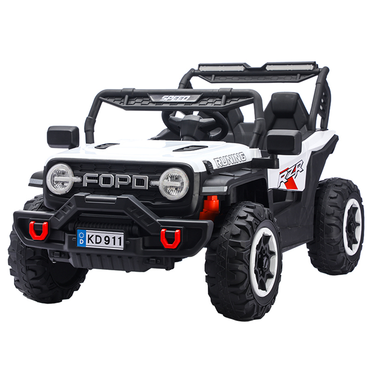 New Models Kids 4WD Off-Road Electric Car High Power Dual Motor Remote Control Ride-On Boys Toy Rechargeable