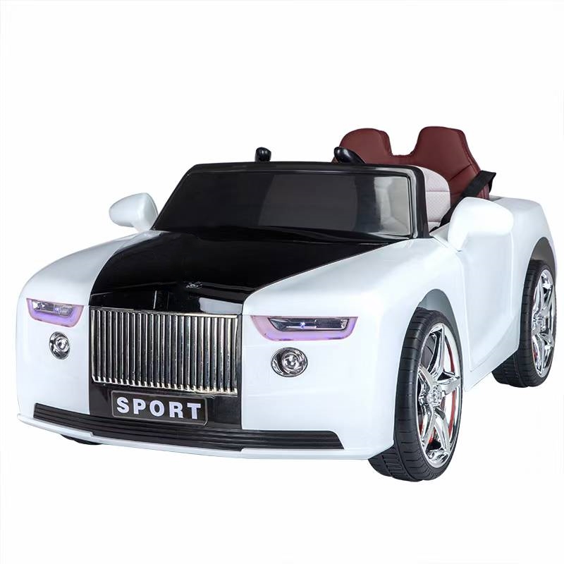 2022 12V Kids Electric Ride-On Car with Remote Pedal Power and 4 Wheels Plastic Material Cheap Price for Girl Kids