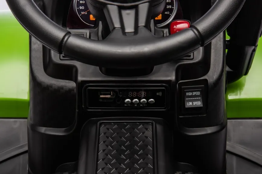 24V Ride on Toy Electric Tractor - Dashboard details