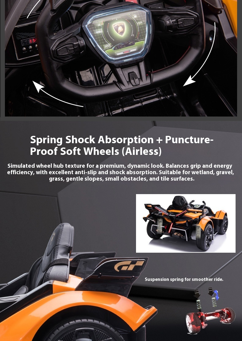 Kids Electric Sports Car Engine Details