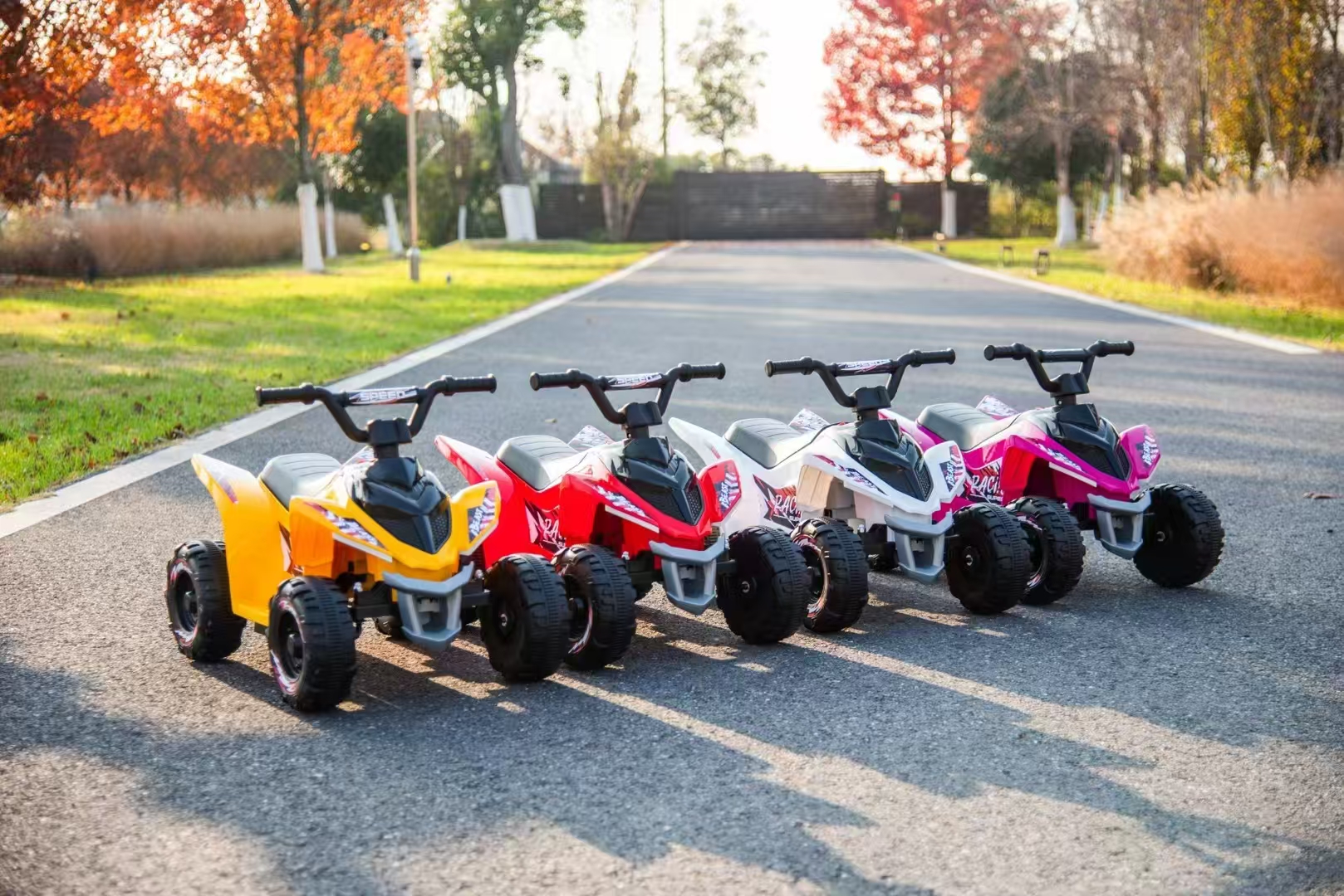 Hot Selling Children's ATV Electric 4-Wheel Quad Cheap Battery-Powered Plastic Ride-on Car with Remote ASTM Certified