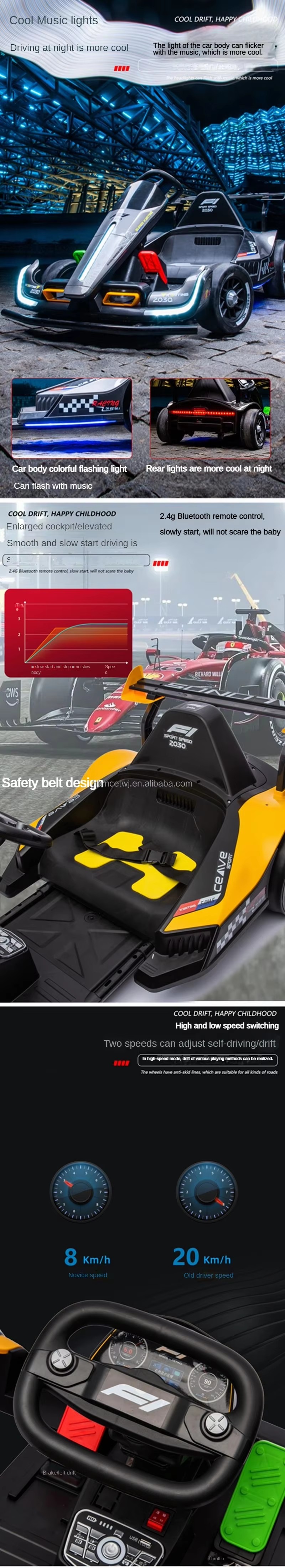 Electric Children Karting rear view