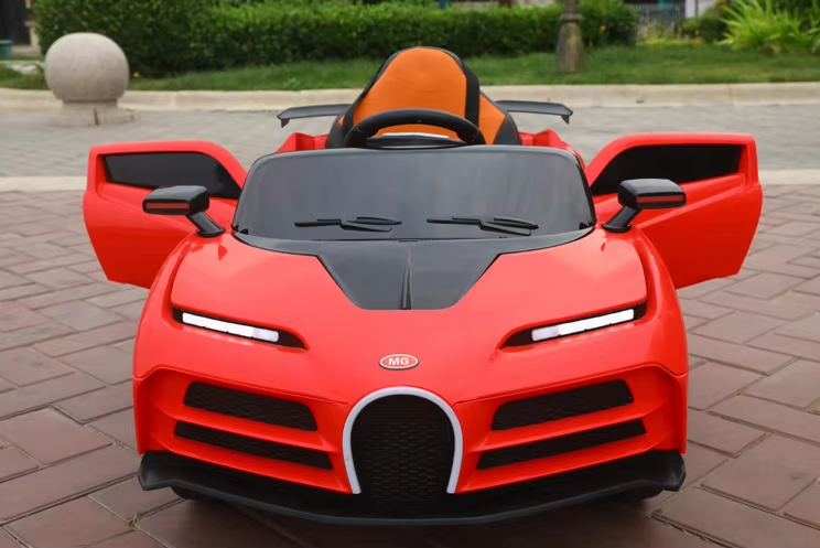 Outdoor Sports Ride-On 12V Electric Kids' Car with Remote Control Battery Operated for Boys Girls to Drive Plastic Material