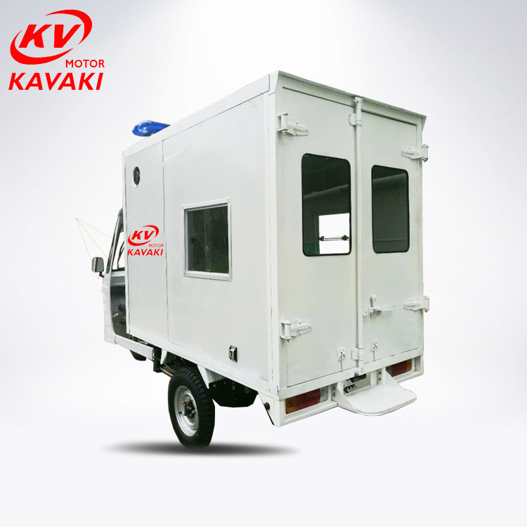 New Condition Emergence Ambulance Tricycle Flexible Three Wheel Ambulanc