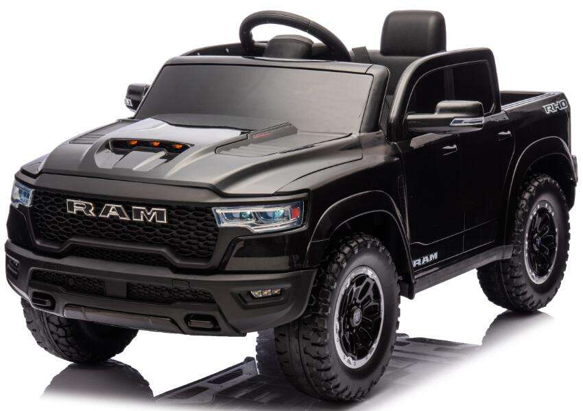 Global Licensed RAM 1500 Super Truck Car Ride on 12V Electric Cars for Kids Ride on Toys Car With Remote Control Vehicle