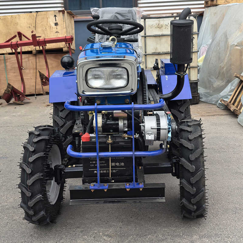 Wholesale Compact Multipurpose Farming Ride on Tractor 4 Wheel Diesel Power Cultivating Tractor for Household Farming