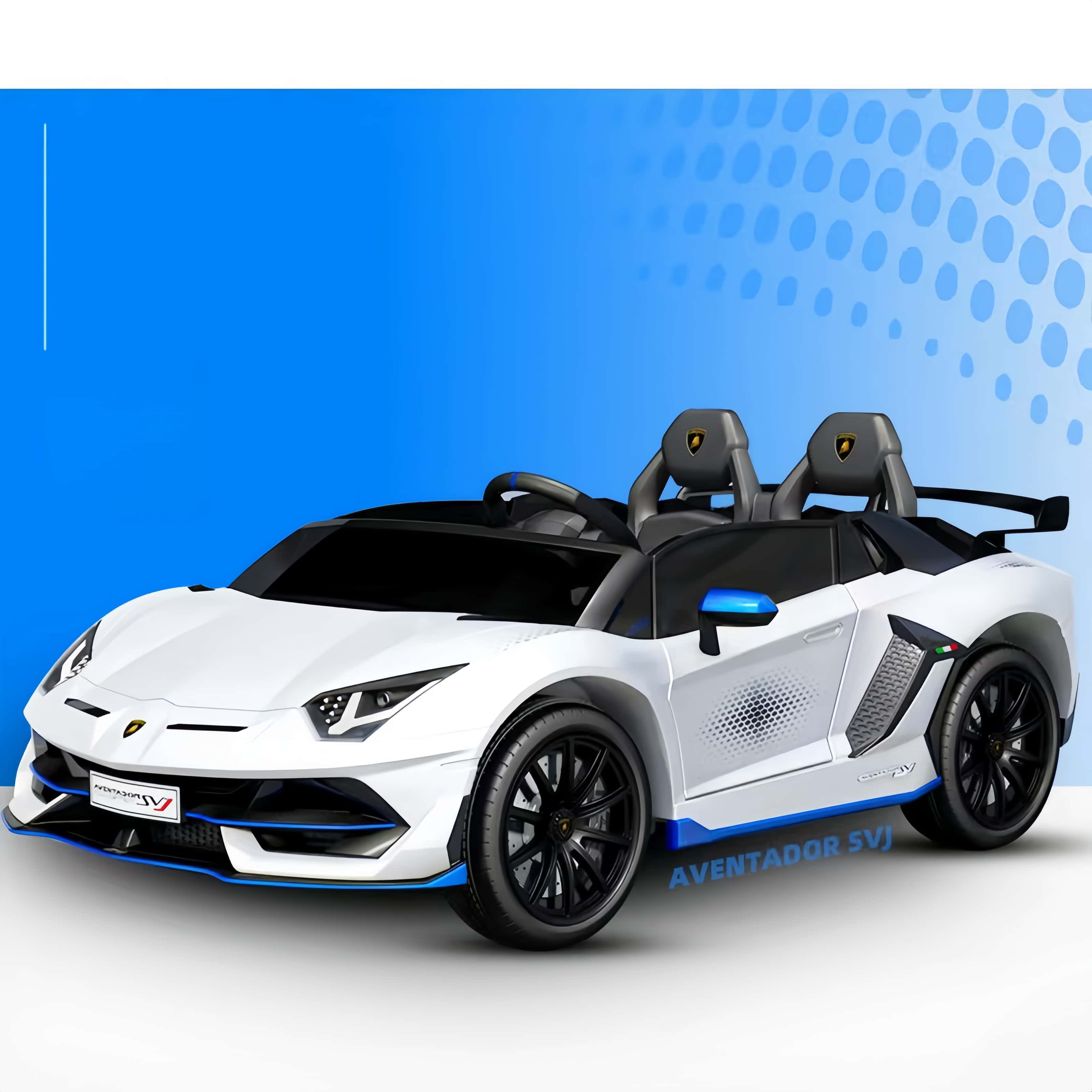 Two-person Children's Electric Car Four-wheeled Remote Control Sports Car Children's Electric Toy Car