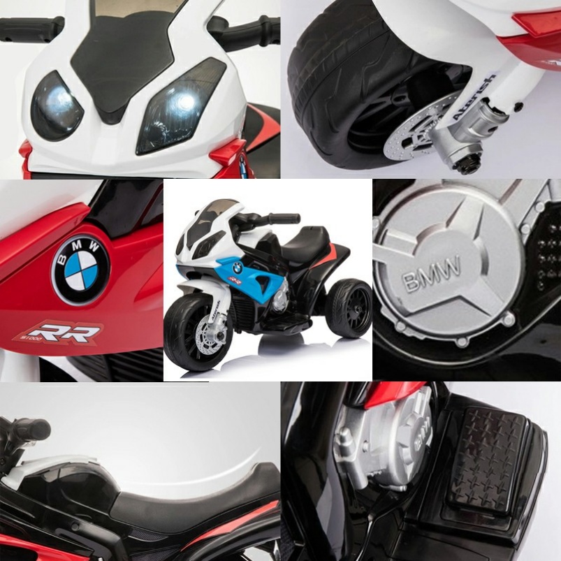 Licensed Link Brand for S1000RR 3-Wheel Electric Ride-On Car Battery Powered Plastic Toy for 5-7 Year Olds CE Certified