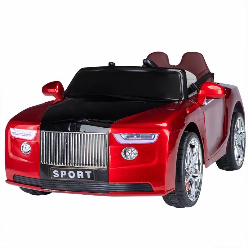 2022 12V Kids Electric Ride-On Car with Remote Pedal Power and 4 Wheels Plastic Material Cheap Price for Girl Kids
