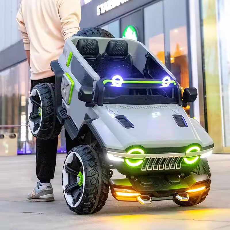Wholesale New 12v Kids Ride-on Vehicle 24v Battery Plastic Pp Material Four Wheel Drive Genre Ride-on Cars