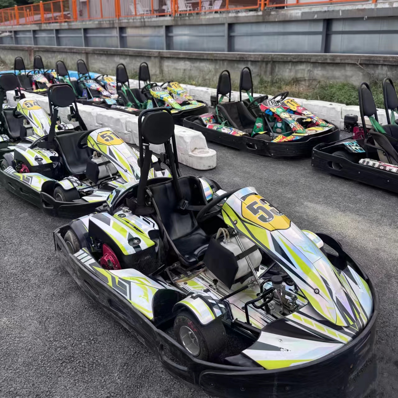 Children's playground go-karts, new electric go-karts, off-road adult go-karts