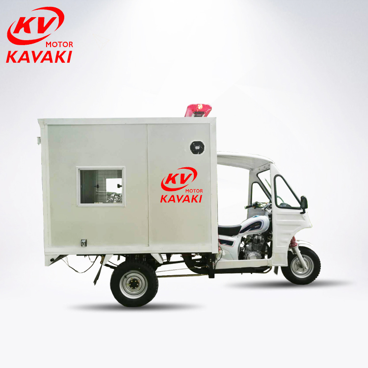 New Condition Emergence Ambulance Tricycle Flexible Three Wheel Ambulanc