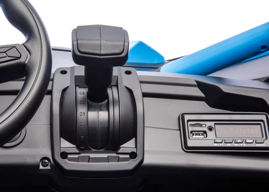 4WD Ride on Car UTV Rear View