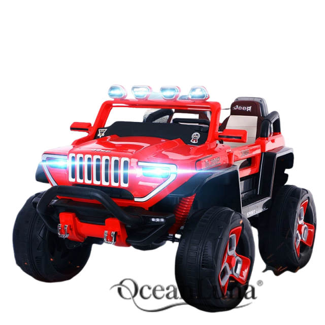 12V Plastic Children's Two-seater Atv with Music Lights Battery Oem 2WD 4WD Big Utv 4x4 Electric Ride on Car BEACH BUGGY
