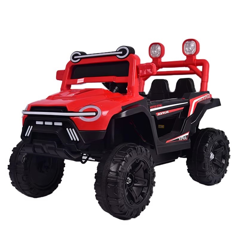 12V 4.5AH 2-Seater Kids Electric Ride on Car SUV with Remote Control LED Lights 2-Seater Kids Electric Ride on SUV Car Music