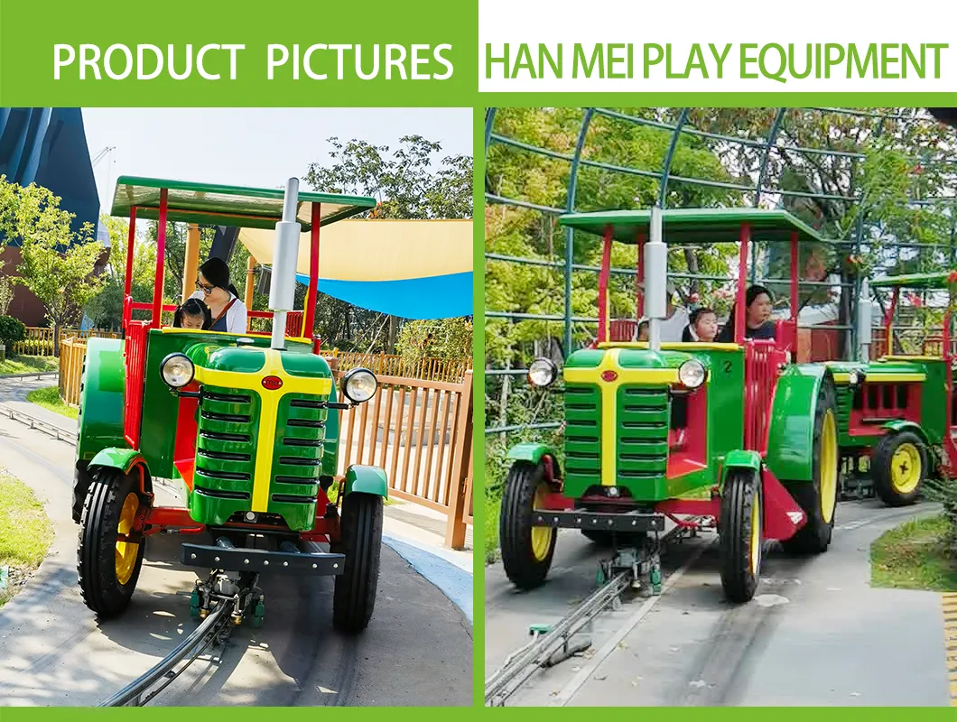 4-Seater Tractor Rides Amusement Rides Tourist Car Rides