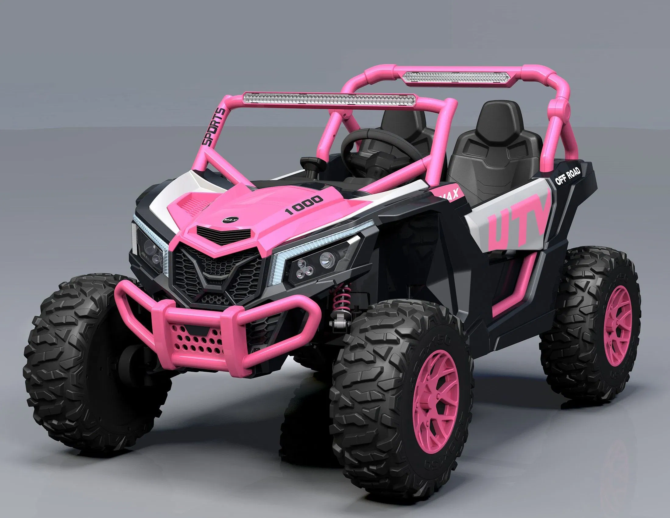4X4 24V Kids Ride on Car, off-Road Vehicles Battery Powered UTV