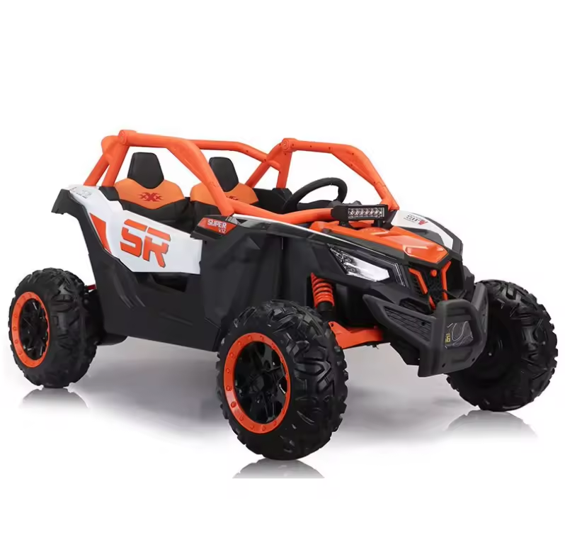 Battery Powered 2-Seater 4-Wheel Plastic Electric SUV Ride-On Car for 2-14 Years Kids Off-Road