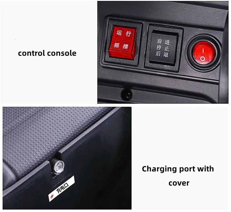 Plastic Material Kid Electric Battery UTV Detailed view 7