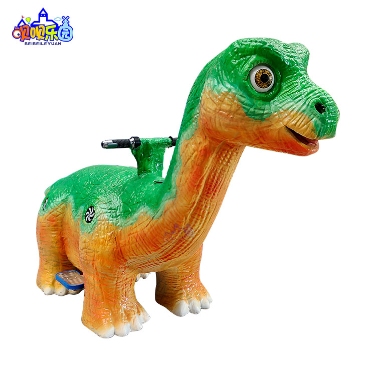 Customized Coin-operated Dinosaur Ride on Vehicle Game Machine with English Support for Commercial Amusement Parks and 1 Player