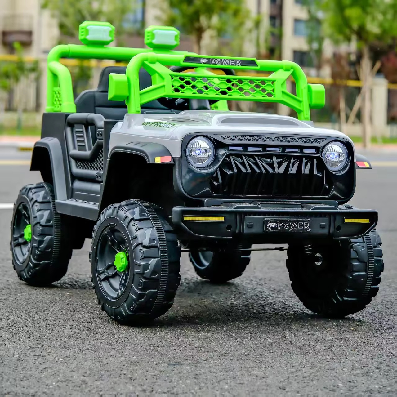 OEM/ODM Children's Electric Ride on Cars Pink 4 Wheels Plastic Off Road Buggy Vehicle Electric Car for Kids with Remote Control