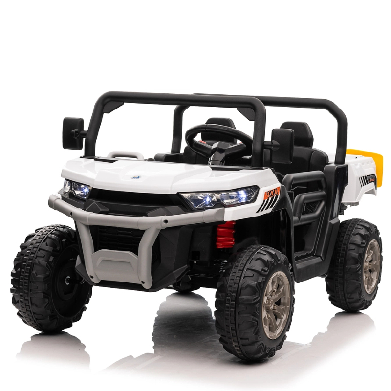 2-seater Children's Electric Plastic Four-wheeled Off-road Ride on Car 12V Battery