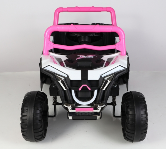 12V 2 Seater Ride on Cars UTV off-Road Kids Electric Vehicles Soft Start Spring Suspension