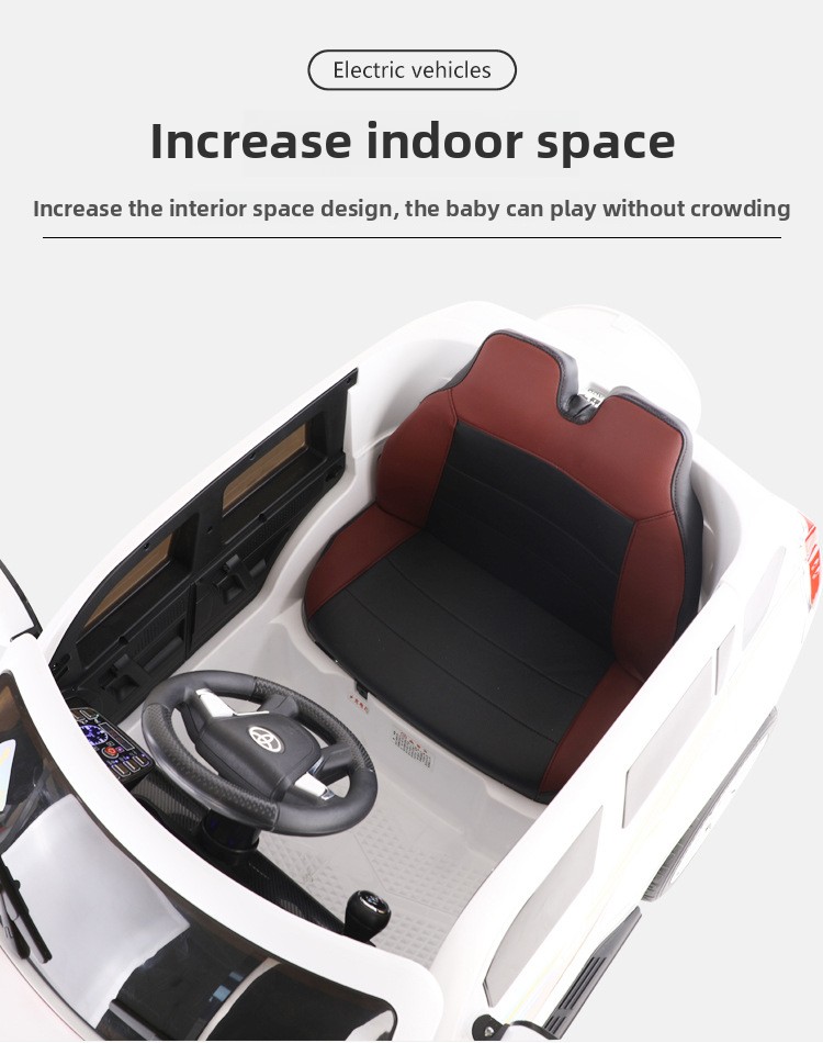 Children's electric car with four wheels that can seat people with remote control four-wheel drive off-road vehicle charging chi
