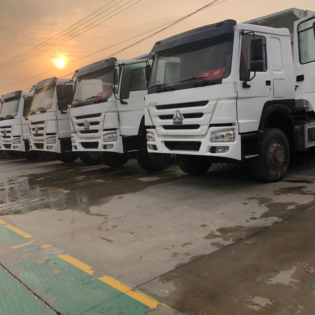 Used Dump Truck Front View