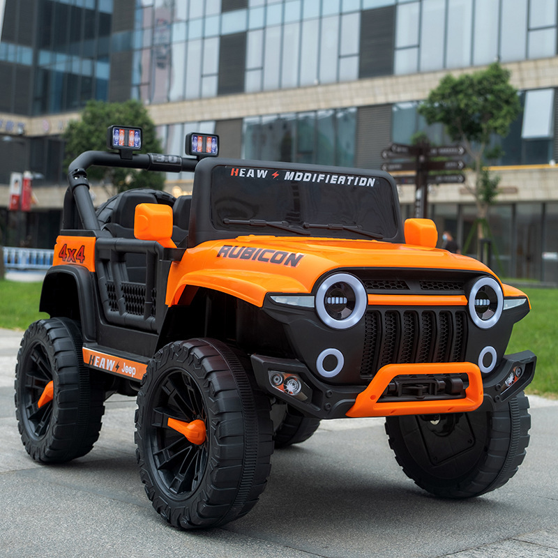OEM Customized 12V Electric Ride-on Car for Kids 10 Years Old and Above 2 Leather Seater UTV with Remote Battery-Powered