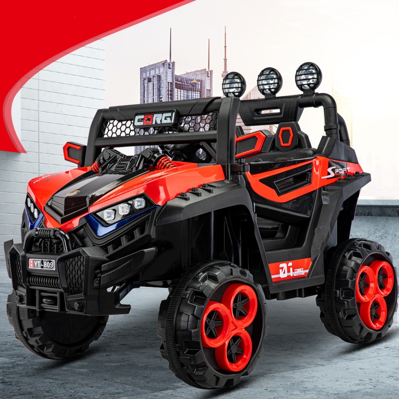 Unisex Shock Absorption Children's Construction Vehicle Truck Toy Electric Car for Kids