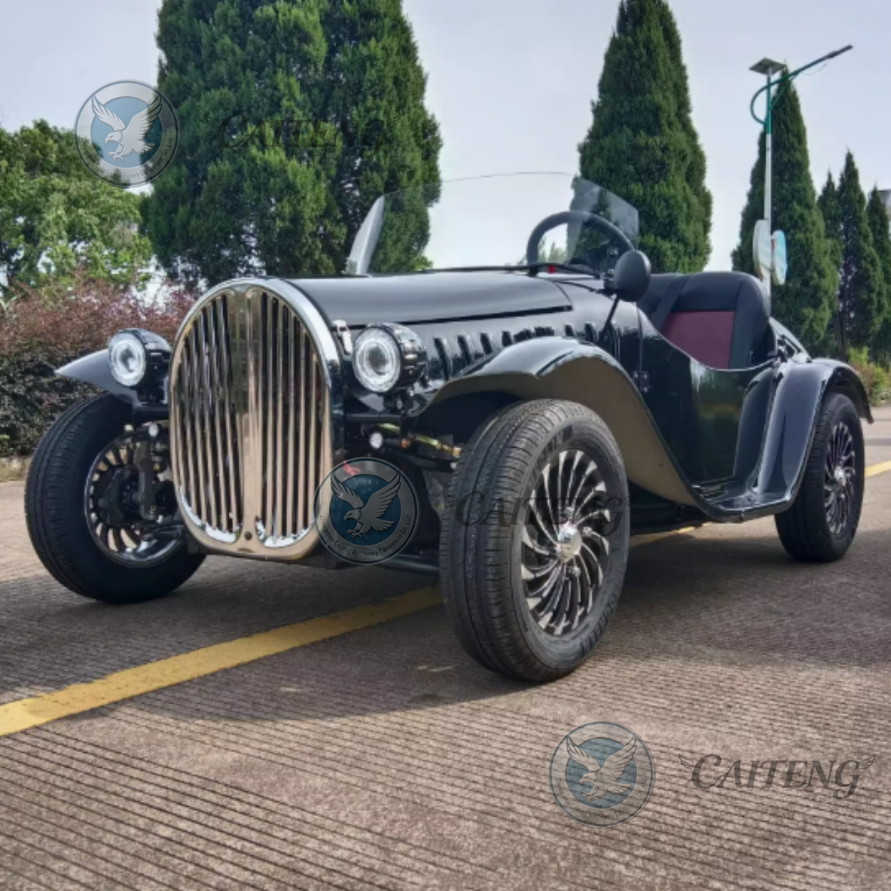 wholesale high speed Ride on car vintage off road street legal Electric vintage classic car adult Electric luxury classic car