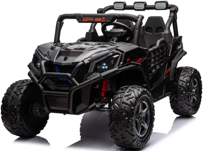 12V Kids Ride on UTV Car W/Parent Remote Control, Spring Suspension, LED Lights, MP3 Port