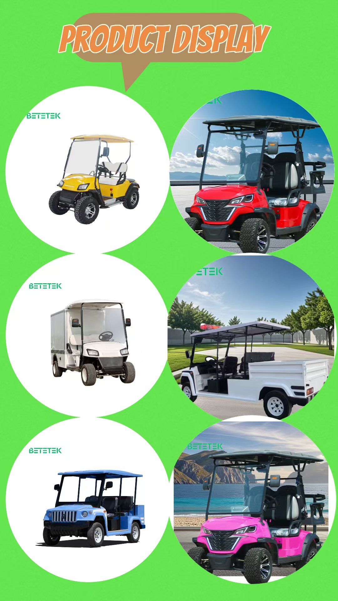 Golf Cart Exterior Design