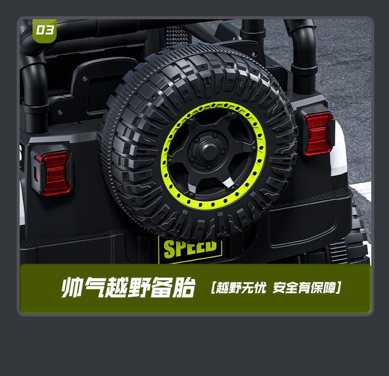 Kids Powered Ride-on Remote Wheel Car