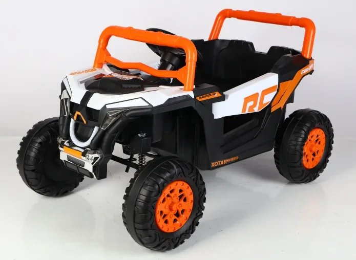 12V 2 Seater Ride on Cars UTV off-Road Kids Electric Vehicles Soft Start Spring Suspension