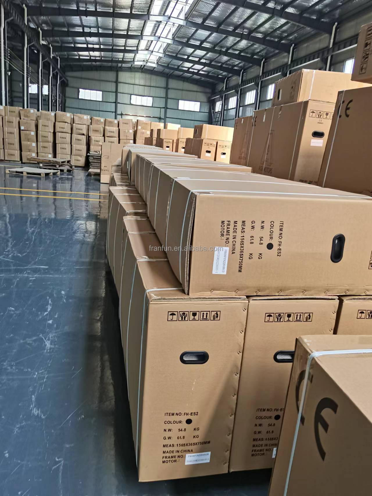 Container Loading of Electric Bikes