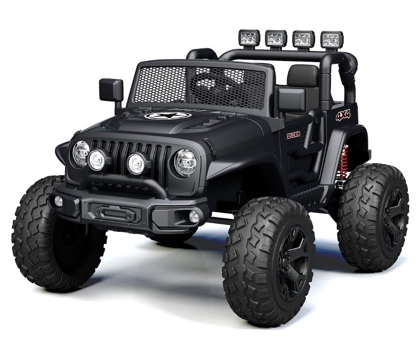 24V 4WD/2WD 4 X 4 Ride on Car, Battery Powered 2 Seater Kids Electric Vehicle Truck Toy Car W/Spring Suspension