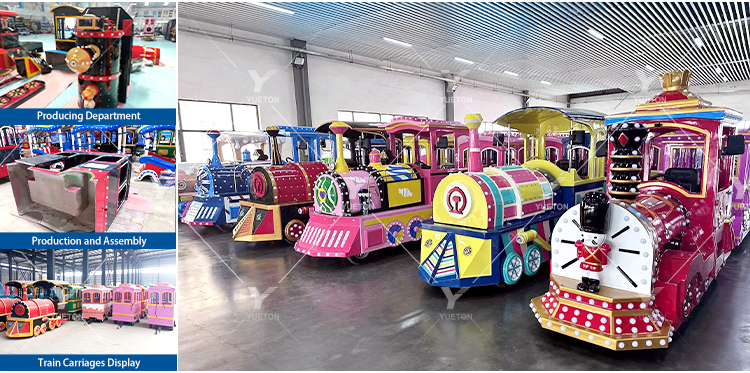 Trackless Train Front View