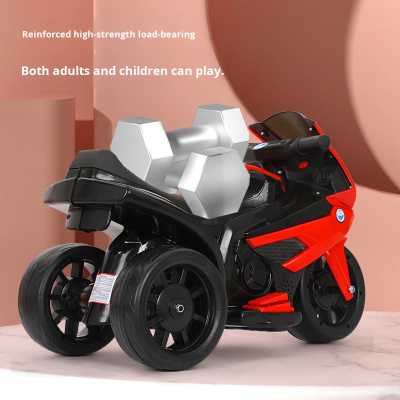 BAB WAY 12V Kids Electric Motorcycle Battery Powered Ride on Motorbike for Boys Girls with DDP Shipping