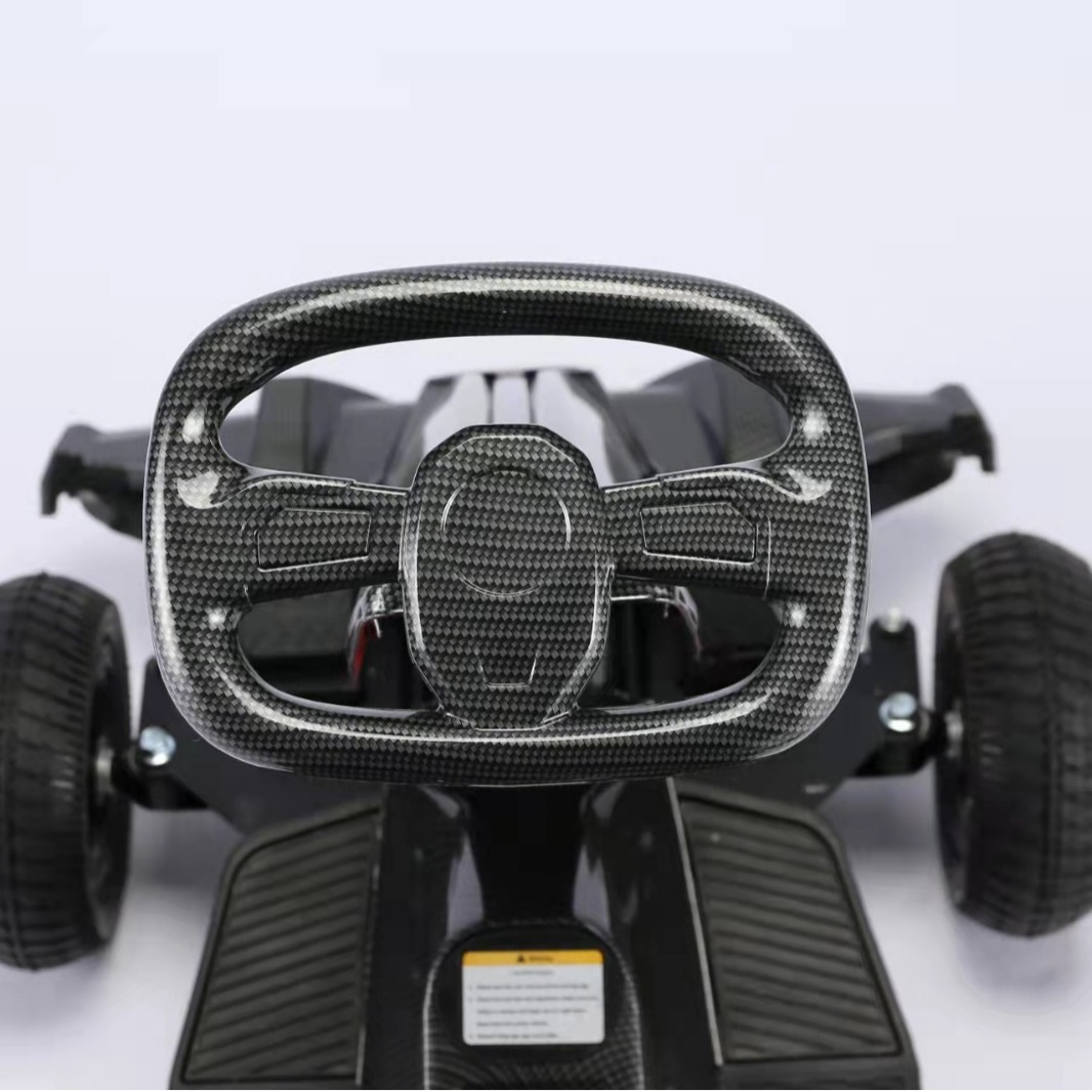 New Kids Adult Electric Kart Ride on Toy Car Four Wheels Go Kart for Carbon Fiber Drift Go Kart