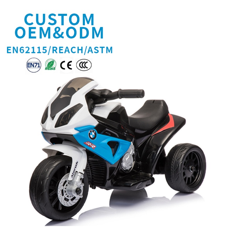 Licensed Link Brand for S1000RR 3-Wheel Electric Ride-On Car Battery Powered Plastic Toy for 5-7 Year Olds CE Certified