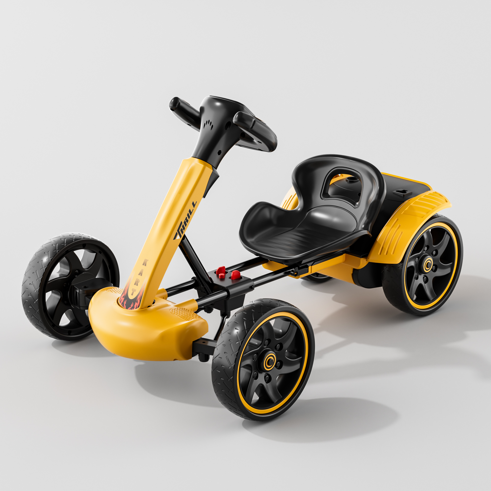 Children's Sports Electric Go Kart for Outdoor Racing Off-Road Boys and Girls Riding Cars Toy for Sports &amp; Entertainment