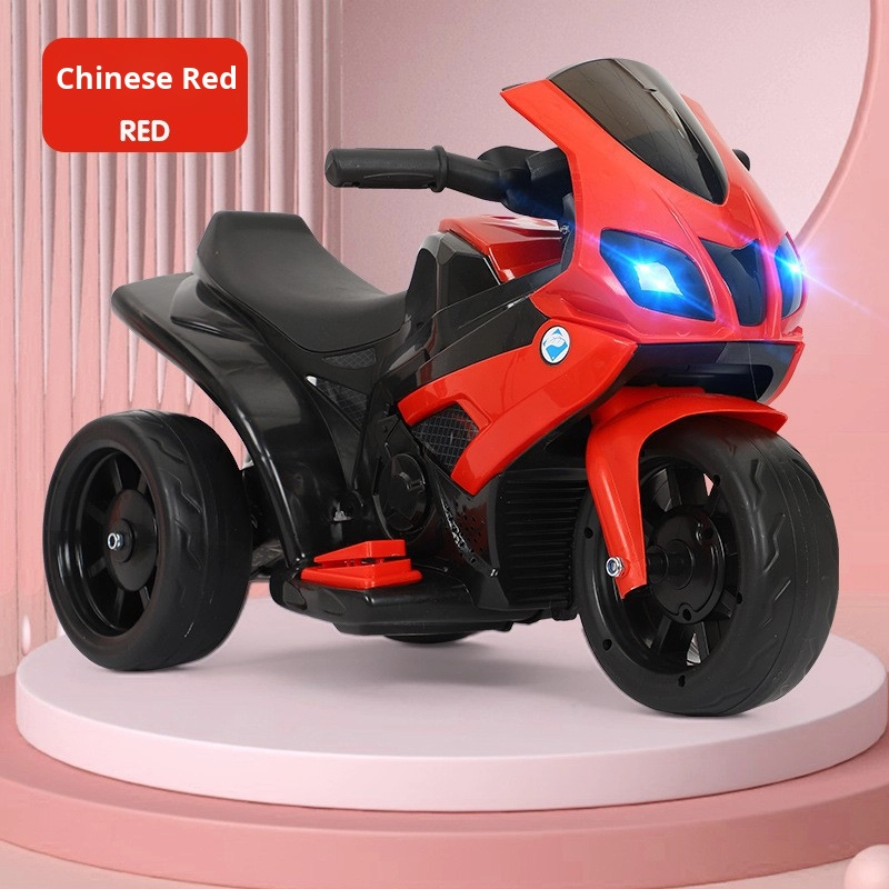 BAB WAY 12V Kids Electric Motorcycle Battery Powered Ride on Motorbike for Boys Girls with DDP Shipping