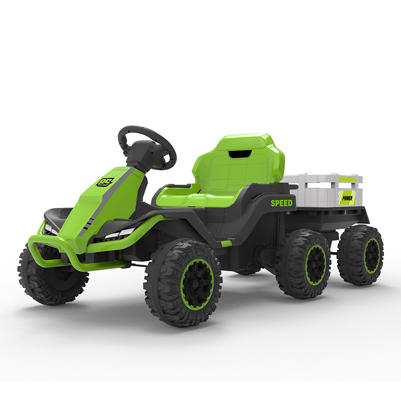 Newest Huge Size Children's Electric Tractor 24v Kids Electric Cars Baby Ride on Tractor for Kids with Remote Control