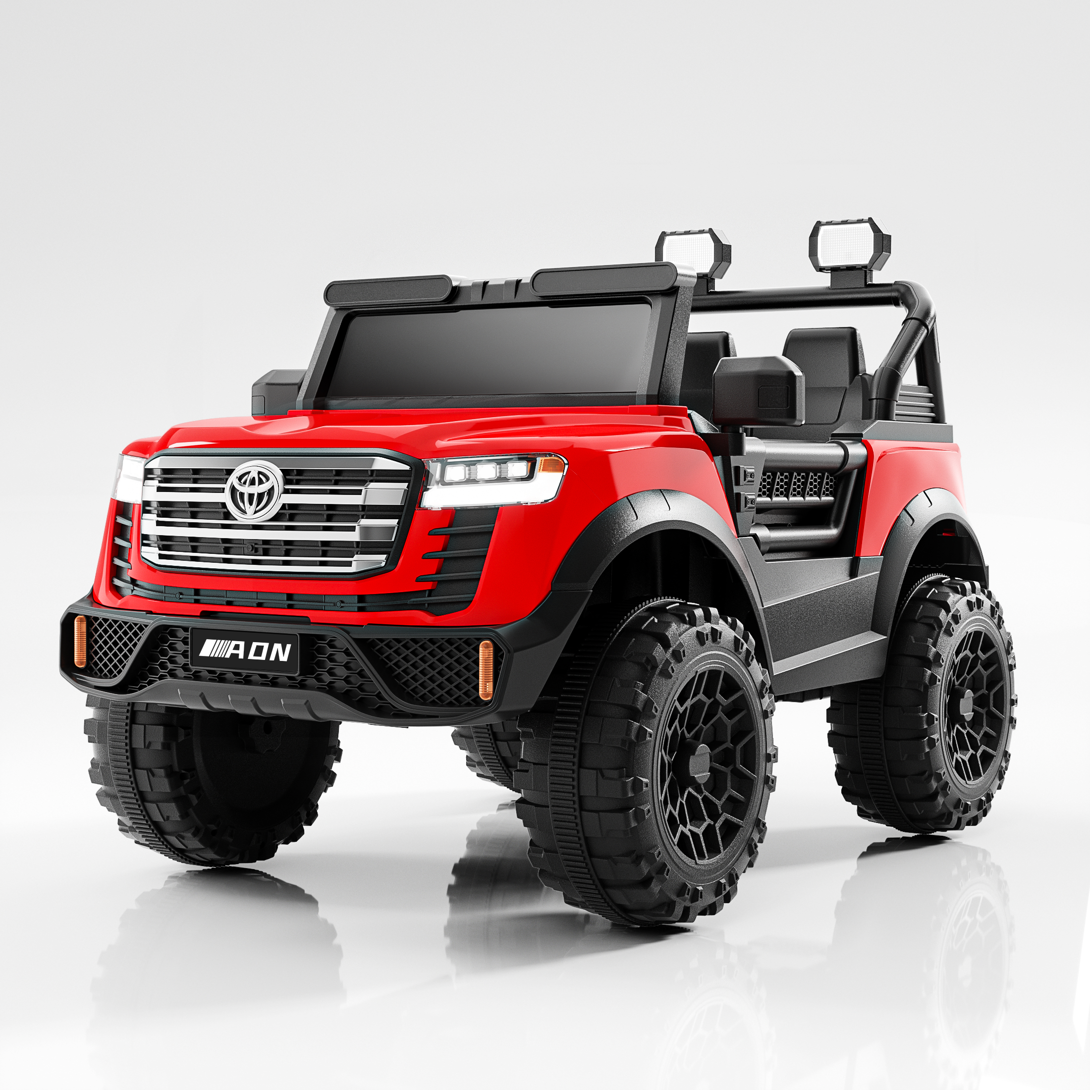 New Hot-Selling Kids Electric Car, Non-Slip Tires, Built-in Lights, Double Doors, Unisex