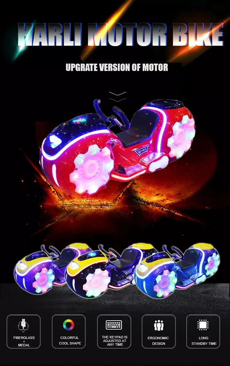 Direct Price Amusement Park Kids Ride Machine Amusement Electronic Motorcycle Rides for Playground