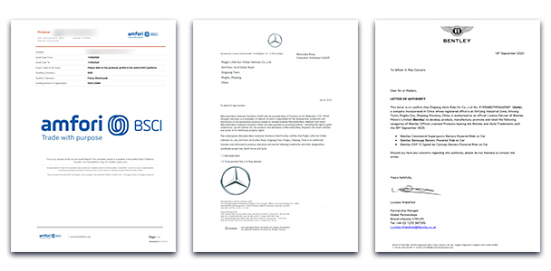 Certification Document 1