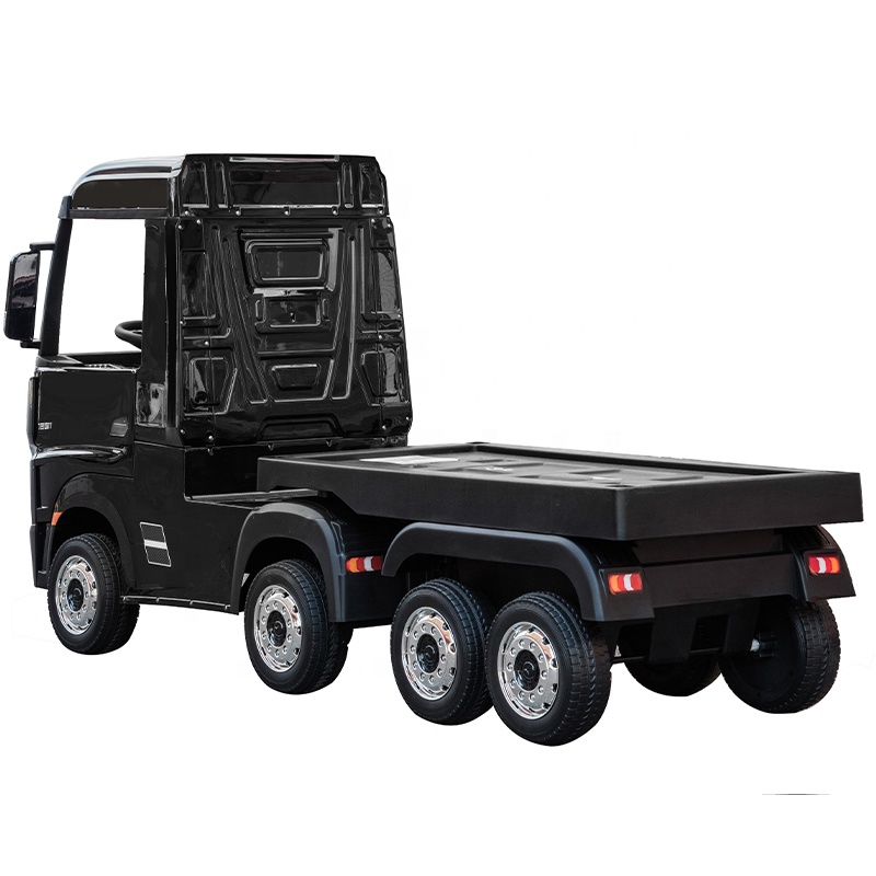 Benz Actros Lorry 2x12v Battery 4WD Electric Parental Controlled Big Kids Ride on Car With Trailers Truck for 10 Years Children