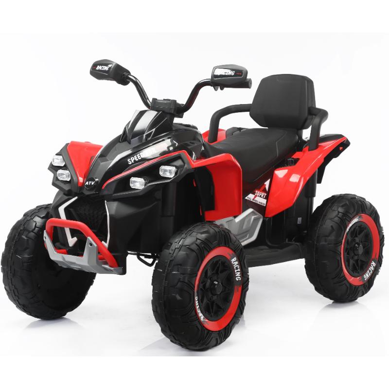New 12V Kids' Electric Ride-on ATV 4x4 High Quality Large Space Unisex Plastic ATV Car for Children/Babies Aged 5 to 7 Years